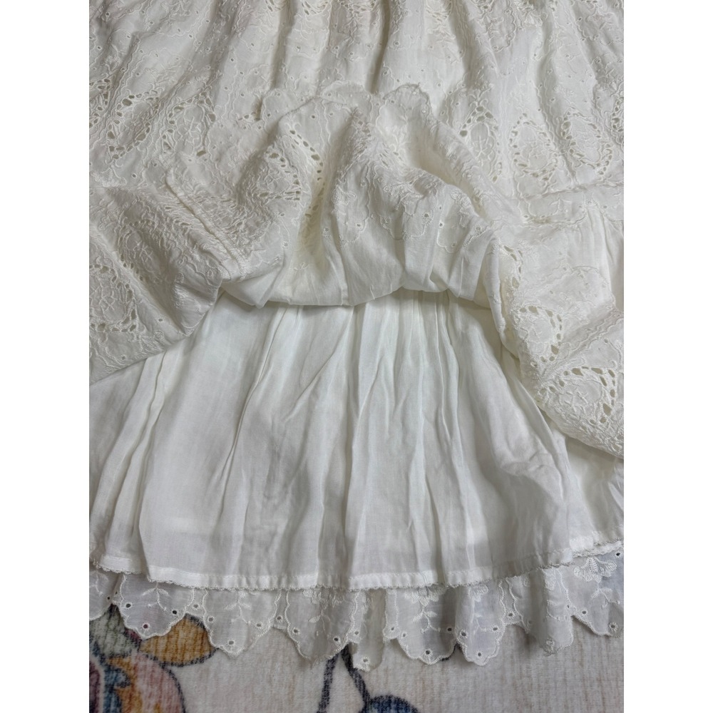 Anthropologie Eyelet Dress NWT Women's 8 Cottagecore Boho Maeve Festival Lace - Picture 11 of 13